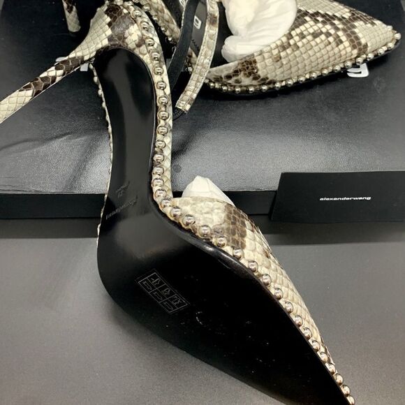 ALEXANDER WANG Rina Studded Slingbacks - Picture 9 of 14